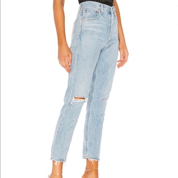 AGOLDE jamie high rise classic jeans size 25 - Picture 2 of 12